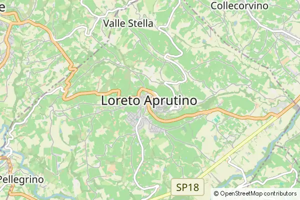 Karte Loreto Aprutino