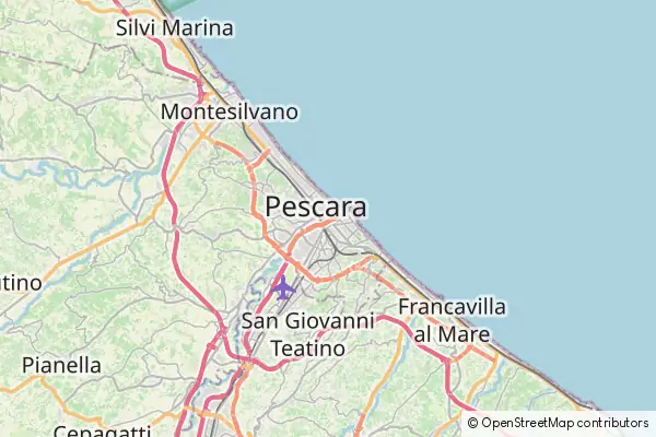 Karte Pescara