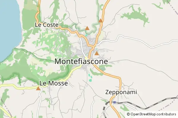 Karte Montefiascone