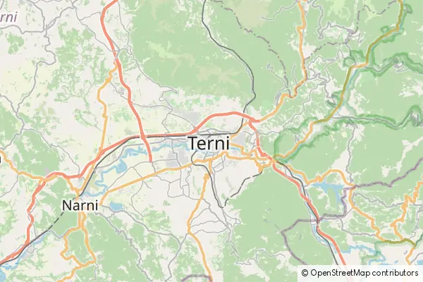 Karte Terni