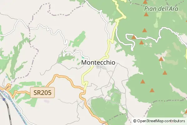 Karte Montecchio