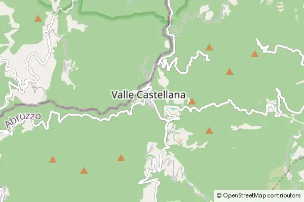 Karte Valle Castellana