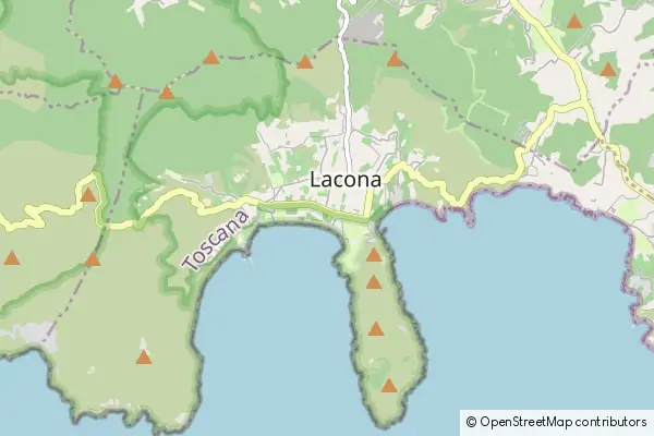 Karte Lacona