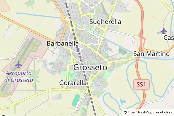 Karte Grosseto