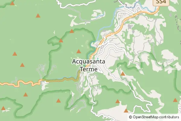 Karte Acquasanta Terme