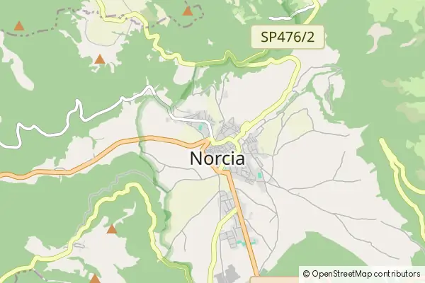 Karte Norcia