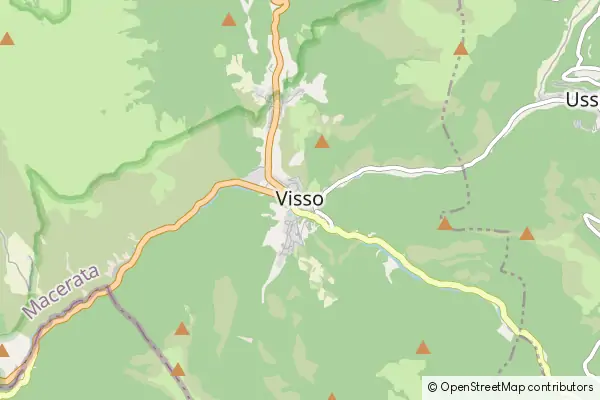 Karte Visso