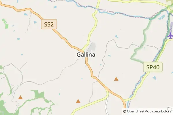 Karte Gallina