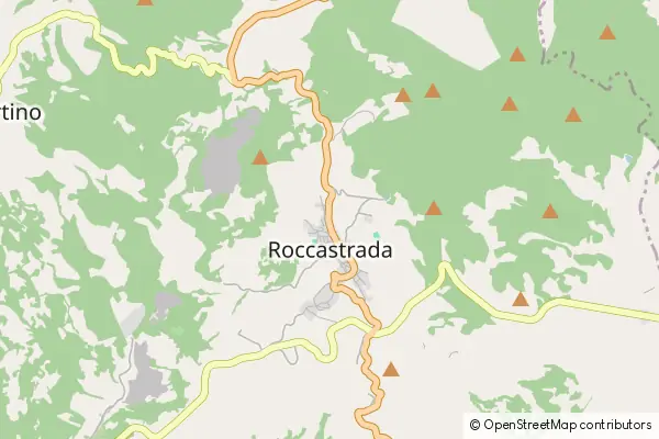 Karte Roccastrada