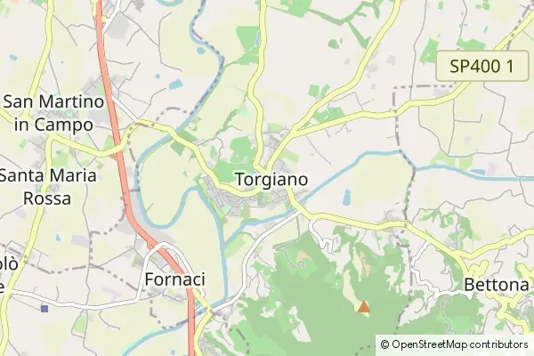 Karte Torgiano