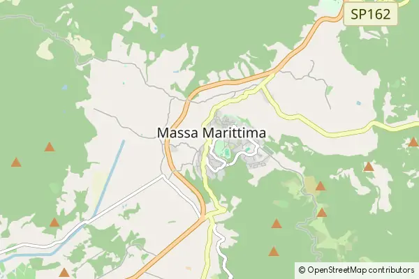 Karte Massa Marittima