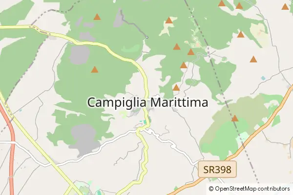 Karte Campiglia Marittima