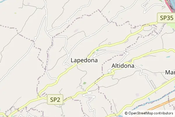 Karte Lapedona