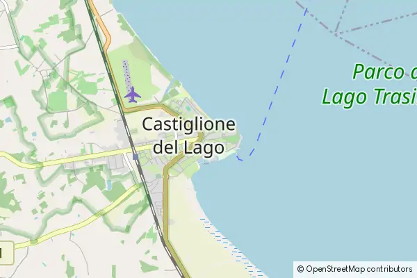 Karte Castiglione del Lago