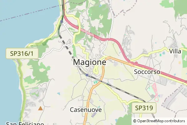 Karte Magione