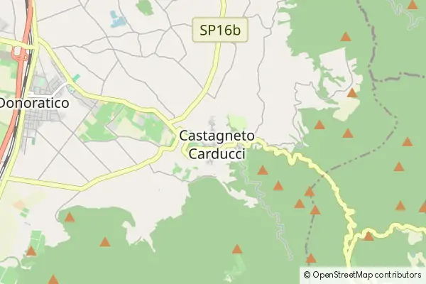 Karte Castagneto Carducci