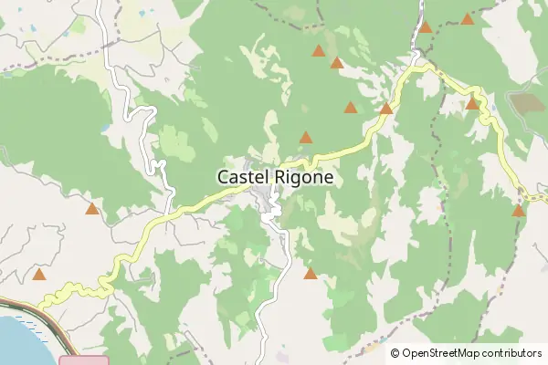 Karte Castel Rigone