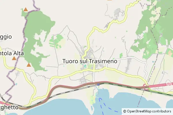 Karte Tuoro sul Trasimeno