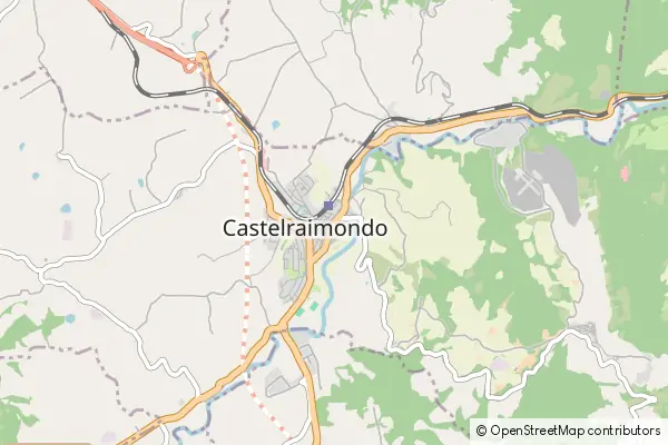 Karte Castelraimondo