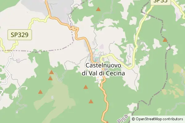 Karte Castelnuovo di Val di Cecina