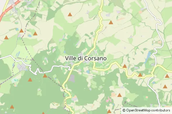 Karte Ville di Corsano