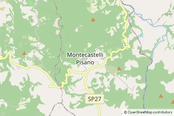 Karte Montecastelli Pisano