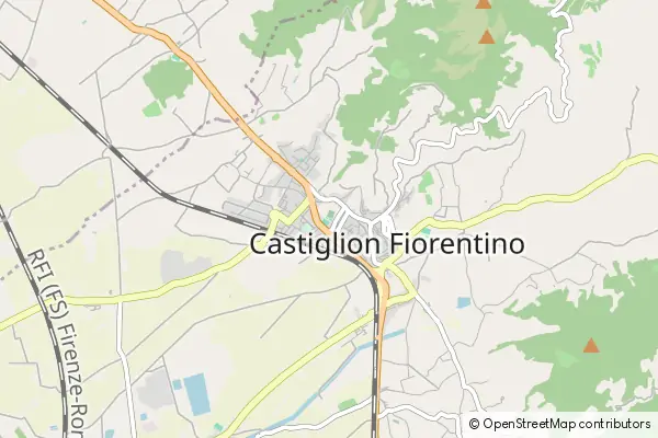 Karte Castiglion Fiorentino