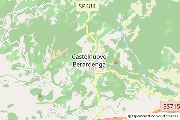 Karte Castelnuovo Berardenga