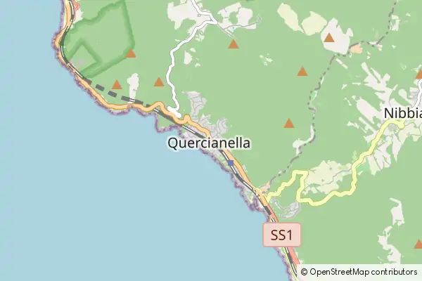 Karte Quercianella