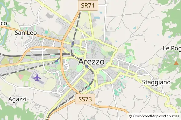 Karte: Castiglion Fibocchi • © OpenStreetMap contributors Karte Castiglion Fibocchi