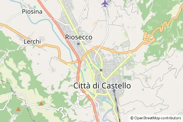 Karte Città di Castello