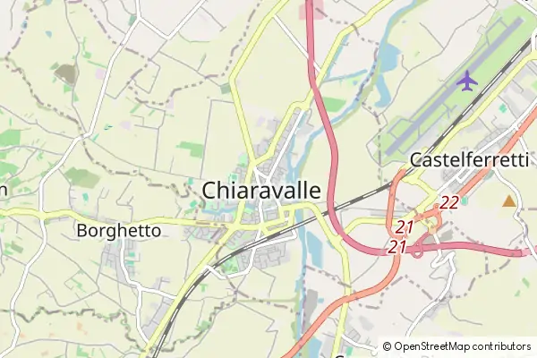 Karte Chiaravalle