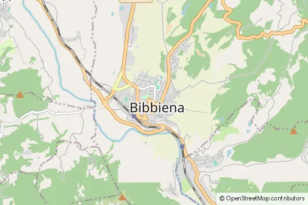 Karte Bibbiena