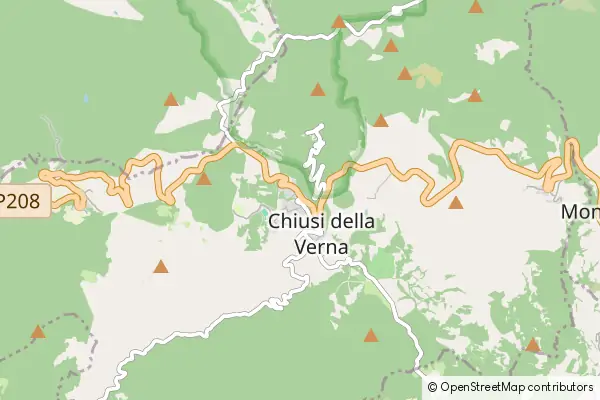 Karte Chiusi della Verna