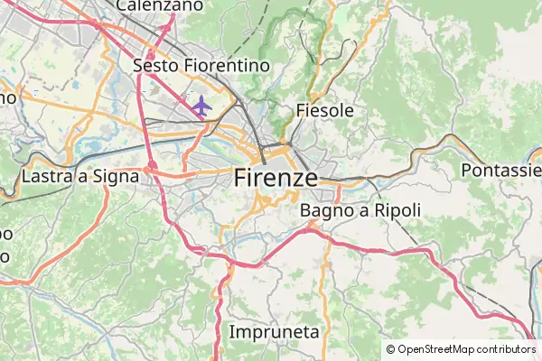 Karte Florenz