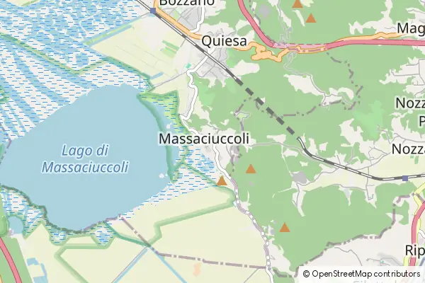 Karte Massaciuccoli