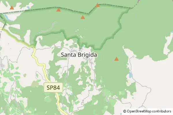 Karte Santa Brigida