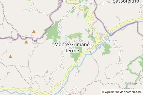 Karte Monte Grimano Terme