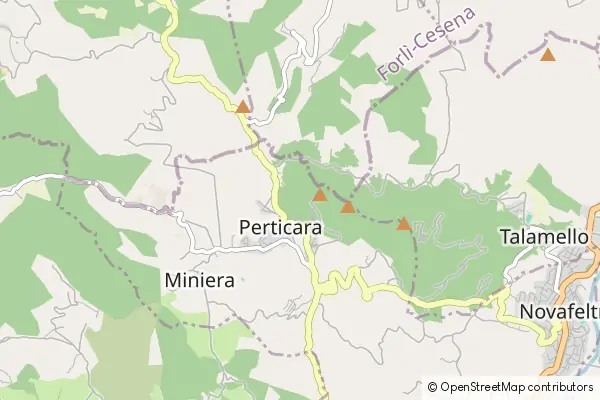 Karte Perticara