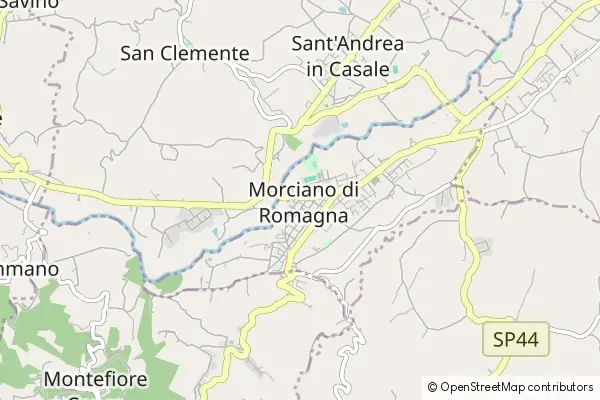Karte Morciano di Romagna
