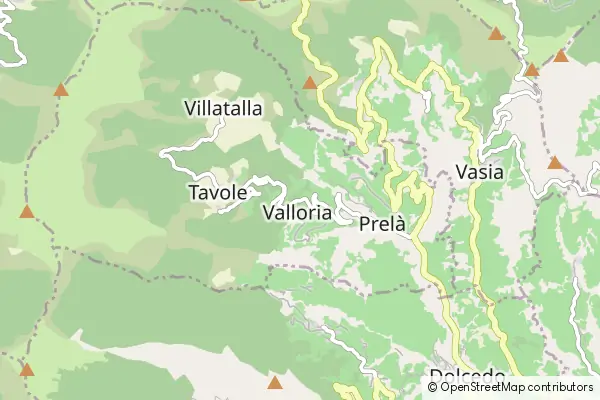 Karte Valloria