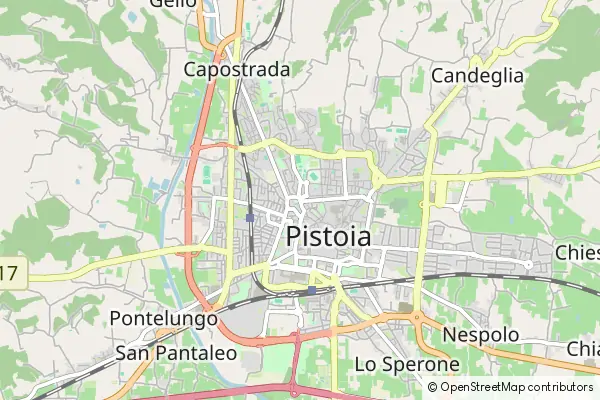 Karte Pistoia