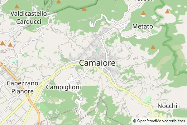 Karte Camaiore