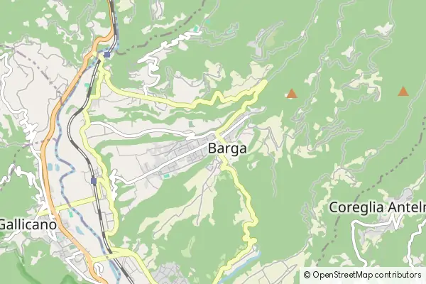 Karte Barga