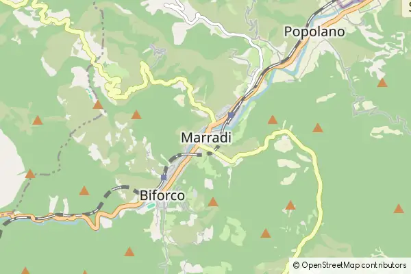 Karte Marradi