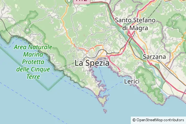 Karte La Spezia