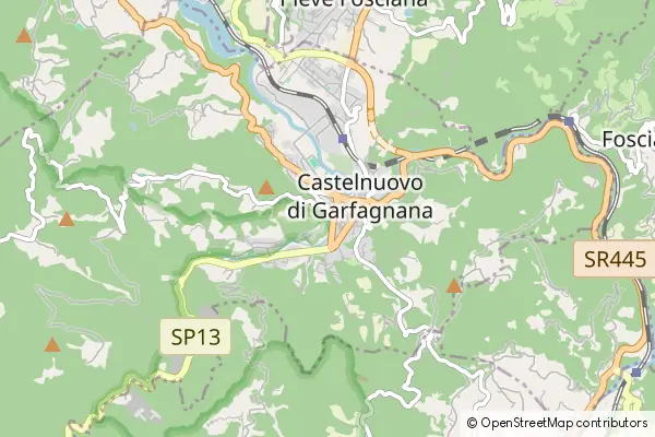 Karte Castelnuovo di Garfagnana