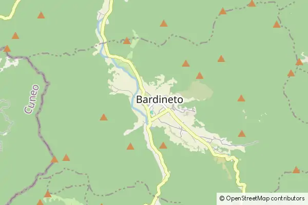 Karte Bardineto