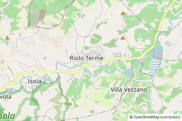 Karte Riolo Terme