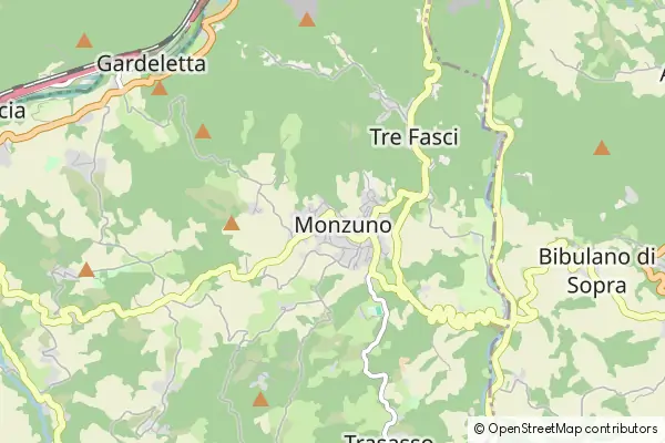 Karte Monzuno